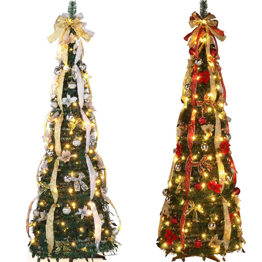 Árbol de Navidad retráctil