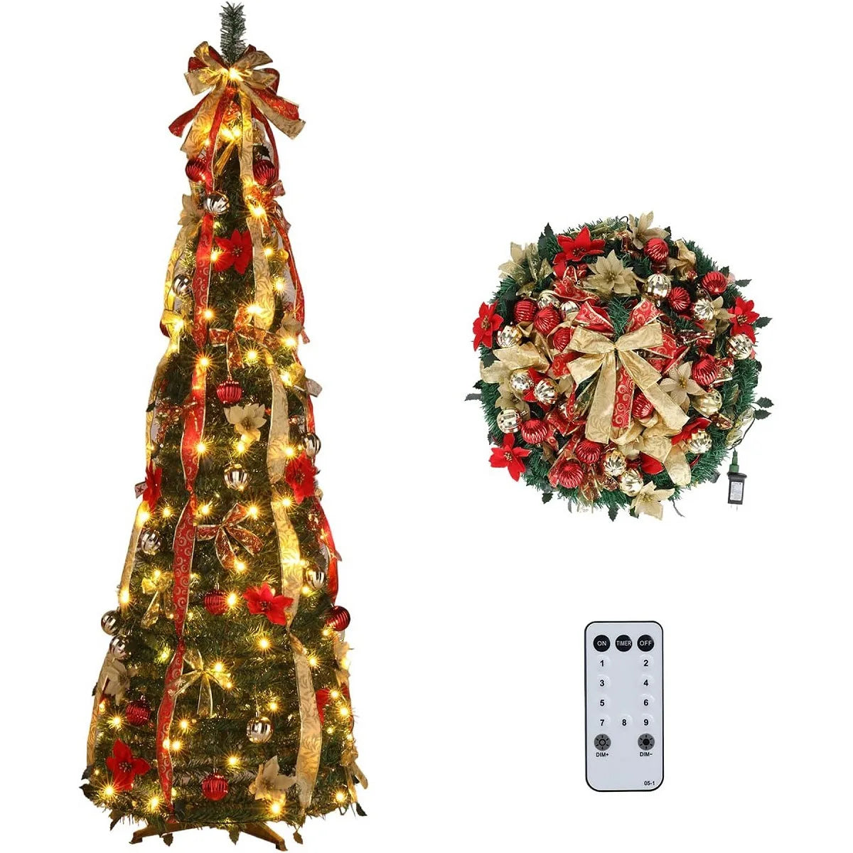 Árbol de Navidad retráctil